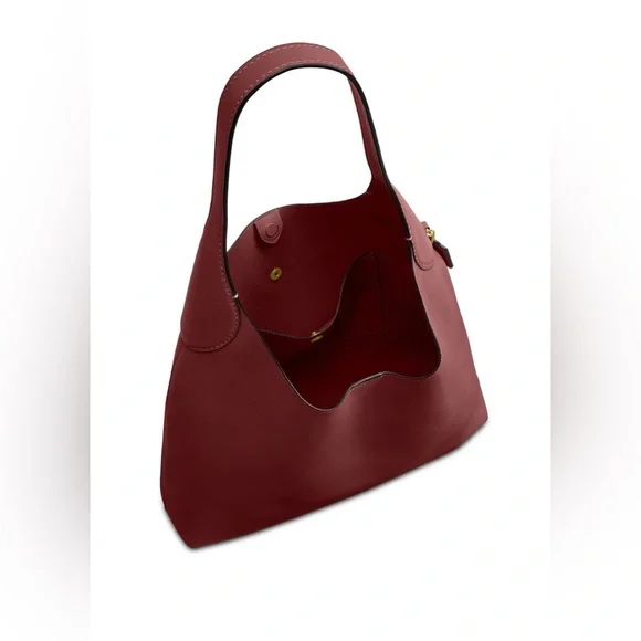 ♥️New Coach Brooklyn 39 in Dark Ruby (Sold Out Online) - Picture 4 of 5